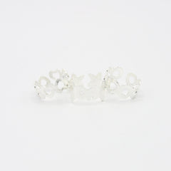 Anillo X3 Corazón, Estrella, Circulo Plateado - Bambú Rosa Joyas y Accesorios