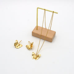 Collar Mini Mariposas Dorado