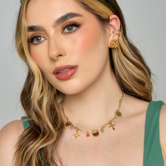 Collar Dijes Surtidos Esperanza - Protección y Alegria