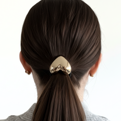 Accesorio para el cabello Corazón Dorado - Bambú Rosa Joyas y Accesorios