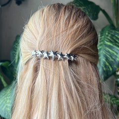 Pinza Estrellas Plateadas