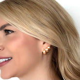 Candongas en Set X3 Doradas