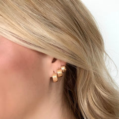 Candongas en Set X3 Doradas