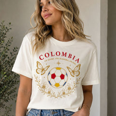Camiseta manga corta Mariposas Colombia