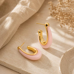 Aretes Maxi Candongas Palo de Rosa Aura