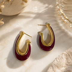 Aretes Maxi Candongas Vino Aura