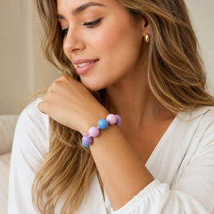 Pulsera Abaco Colores Pasteles Aura