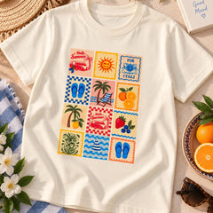 Camiseta manga corta Playera Summer
