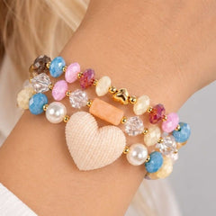 Set Pulseras X 3 Multicolor Esplendor
