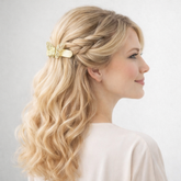 Pinza Mariposa Dorada Madres - Bambú Rosa Joyas y Accesorios