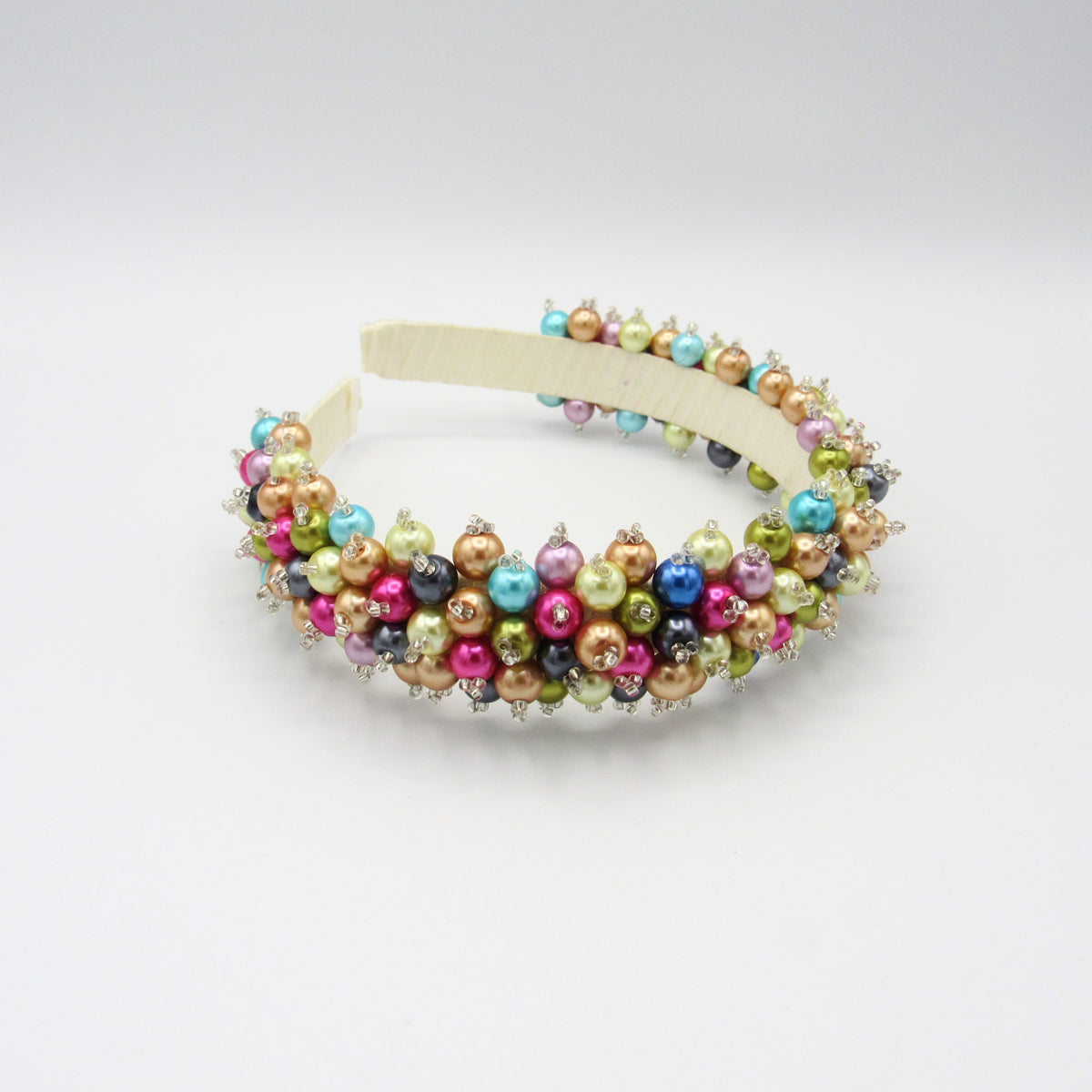 Diadema Tejida Multicolores primavera