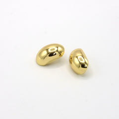 Aretes Lisos Esencial Dorados