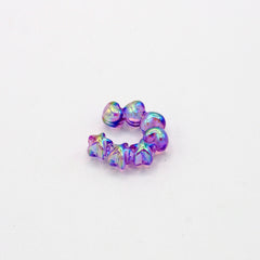 Ear Cuff Porcelanicron Esencial Visos Violeta