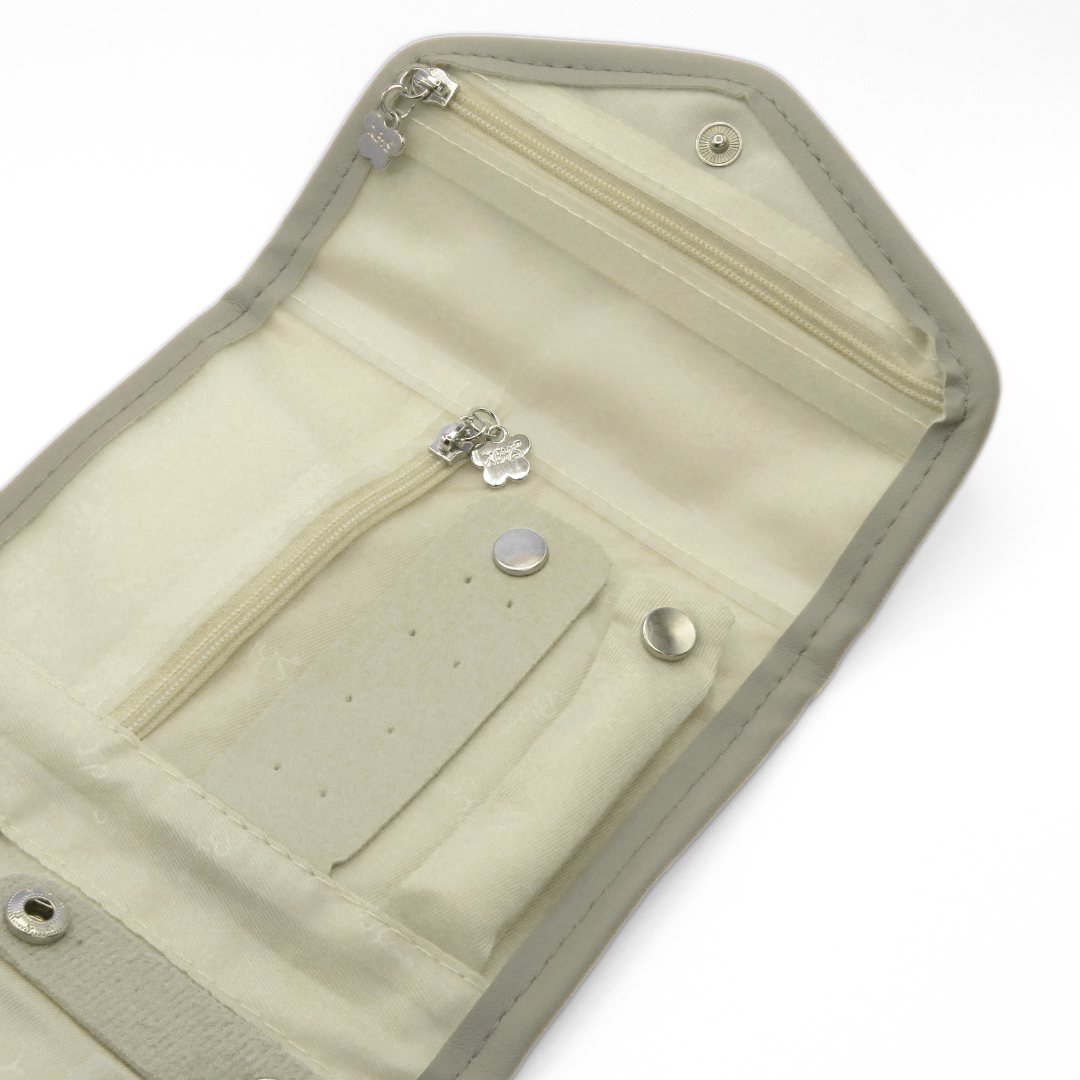 Joyero viajero en forma de cartera