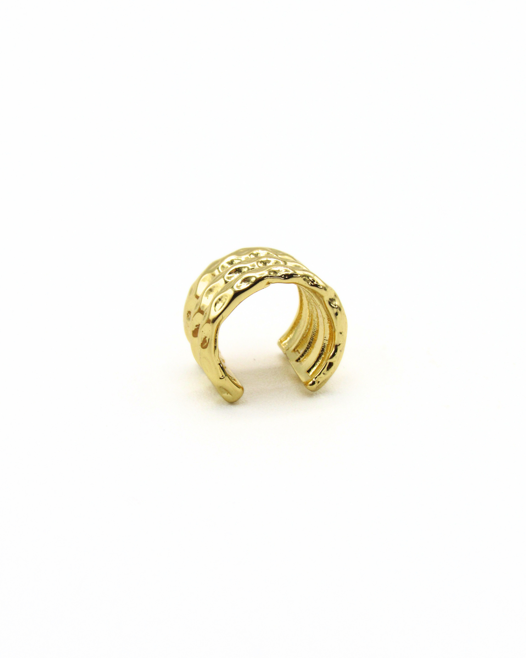 Ear Cuff Triple Linea Texturizado