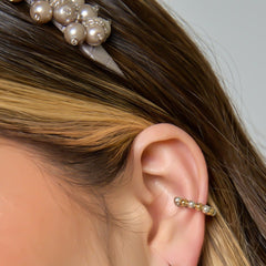 Ear Cuff Balines Dorado Plata