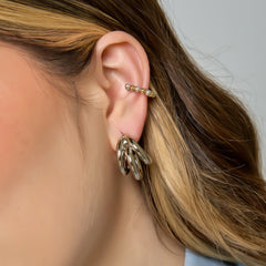 Ear Cuff Balines Dorado Plata