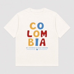 Camiseta manga Corta Colombia