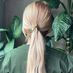 Hair Clip Estrella Dorada