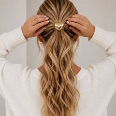Accesorio para el cabello Corazón Dorado - Bambú Rosa Joyas y Accesorios 