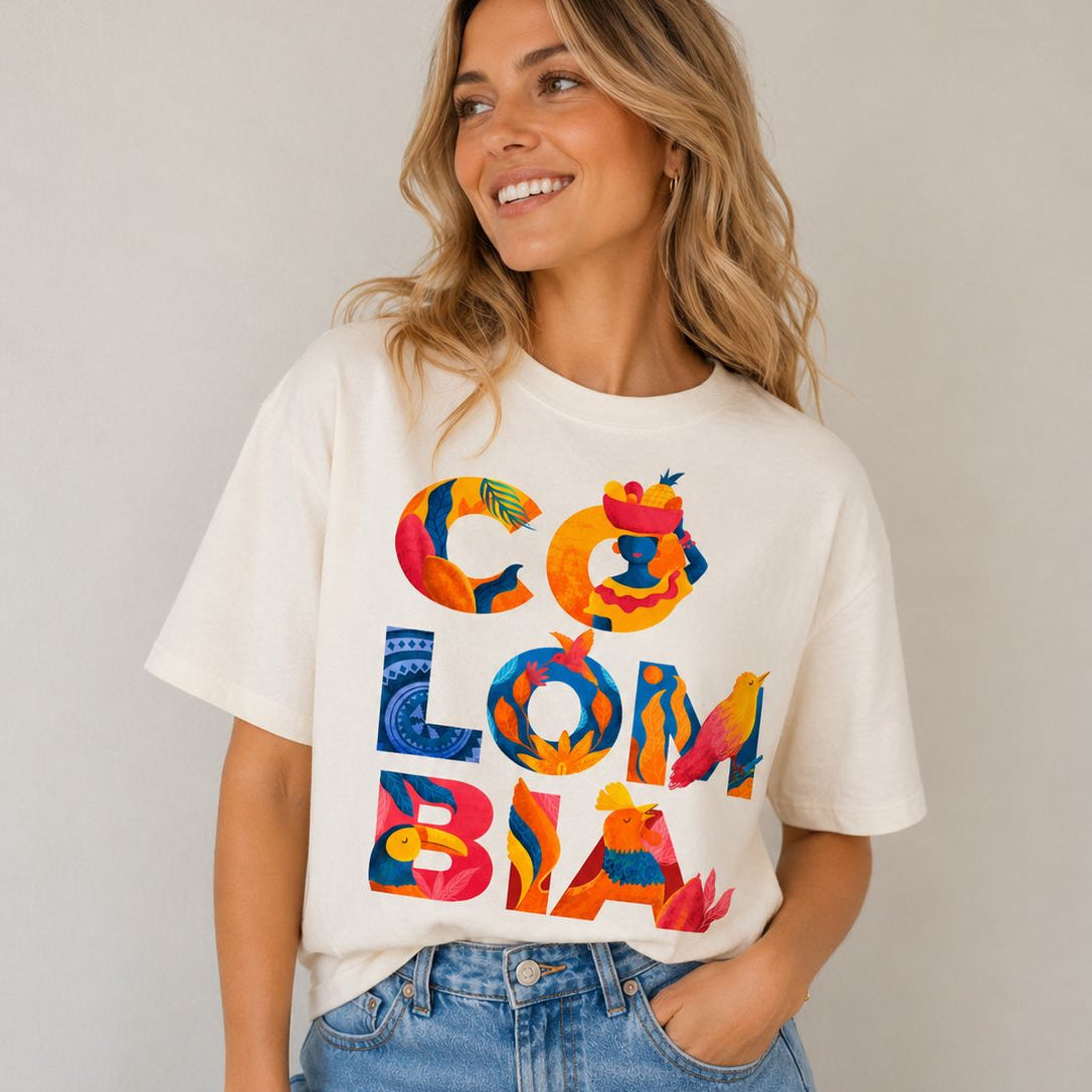 Camiseta manga corta Colombia