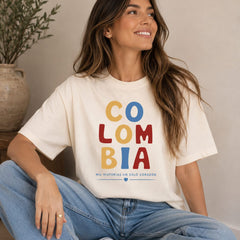 Camiseta manga Corta Colombia