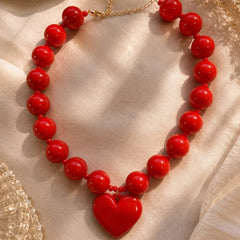 Maxi Collar Ábaco Rojo Colombia